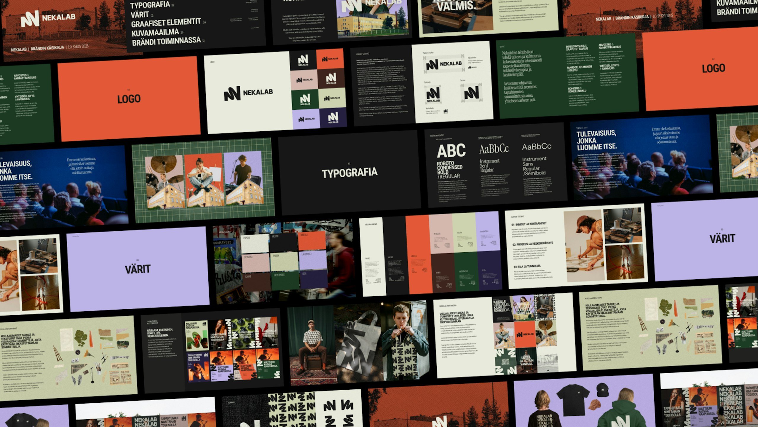 NEKALAB | Nekalan kulttuurikeskus: Brändi-identiteetti